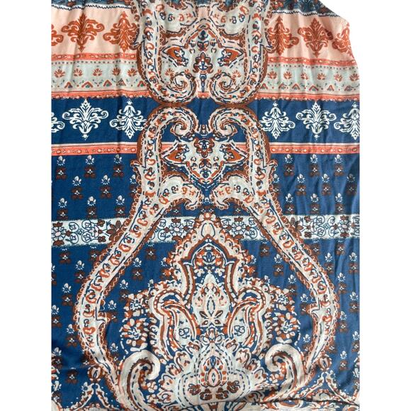 O’Neill Mini Dress Lennon Sleeveless paisley Sz S Boho cottage core - Picture 14 of 14